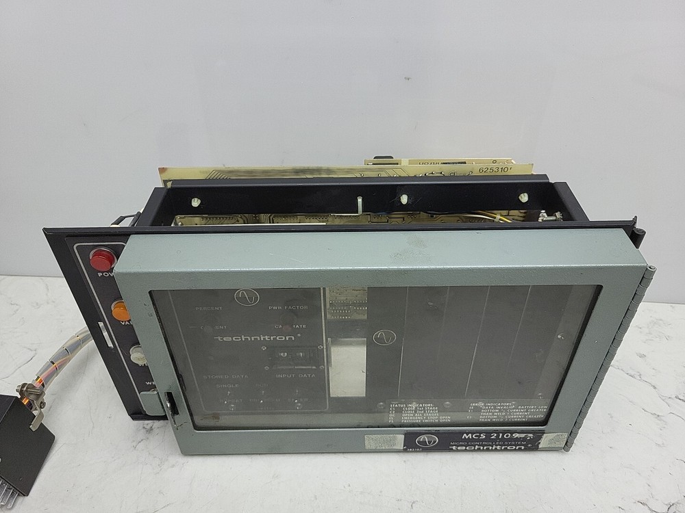 Technitron Mcs 2109 Micro Controlled System For Spot Welder Welding *USED