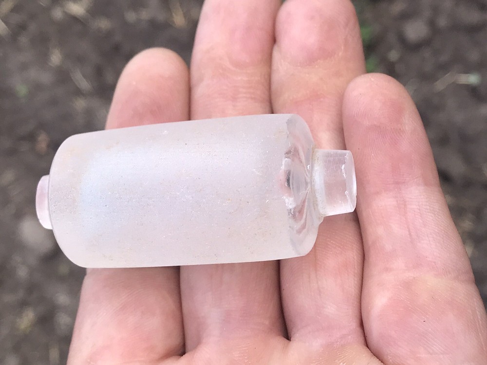 Antique Roller from glass  1800-1900s