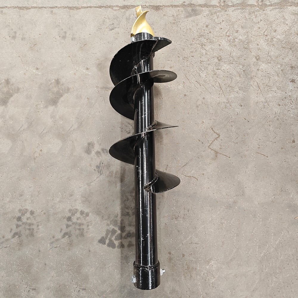 300mm Diameter Auger Drill Rod Post Hole Attachment for Mini Excavator