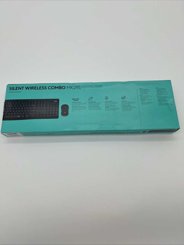 Logitech MK295 Silent Wireless Keyboard & Mouse Combo 920-009782