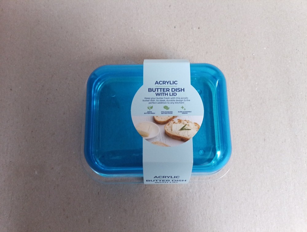 Acrylic Butter Dish With Lid