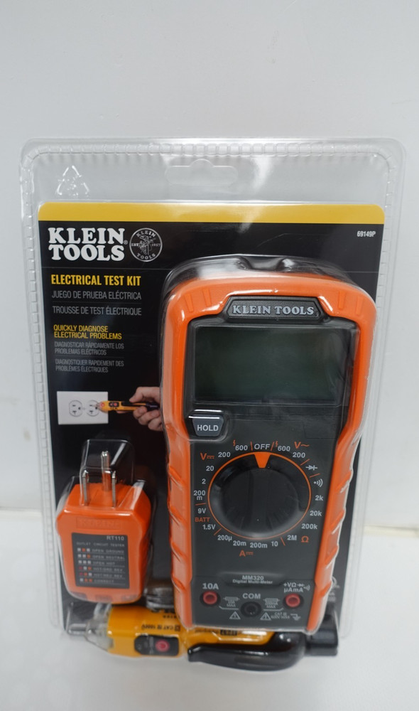 Klein Tools 69149P Multimeter Test Kit (2-Pack)