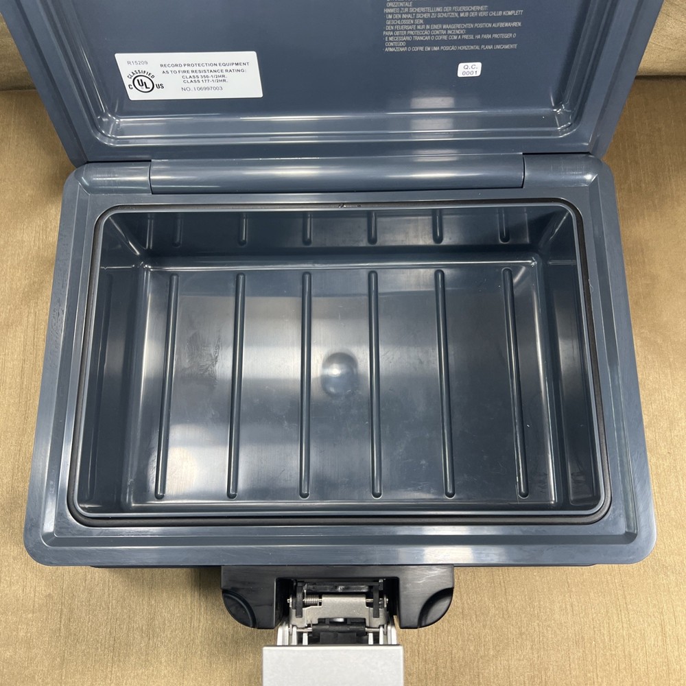 First Alert Fireproof Safe With Lock & 2 Keys