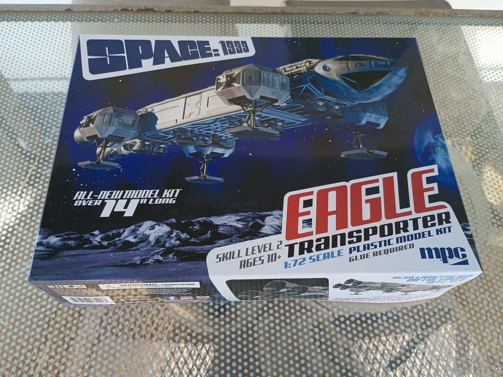 MPC 1/72 Space 1999 Eagle Transporter 14" Model Kit Plastic Models Space