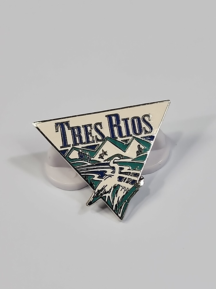 Tres Rios Brazil Lapel Pin Three Rivers