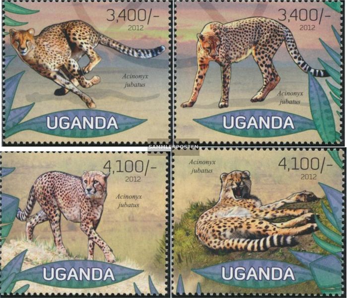 uganda 2985-2988 (complete issue) MNH 2012 Flora
