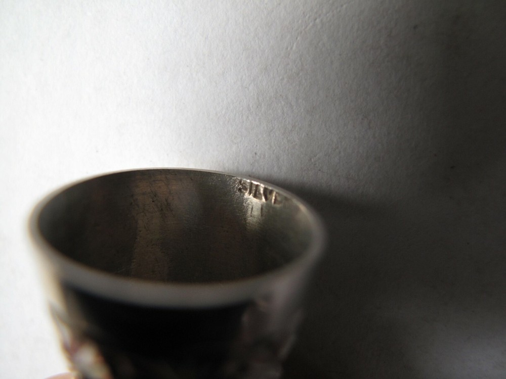Silver thimble