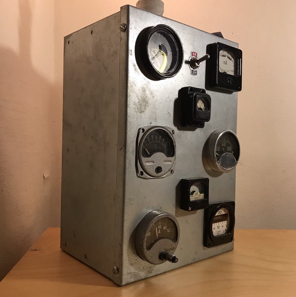 ‘Test Lab’ Upcycled feature lamp