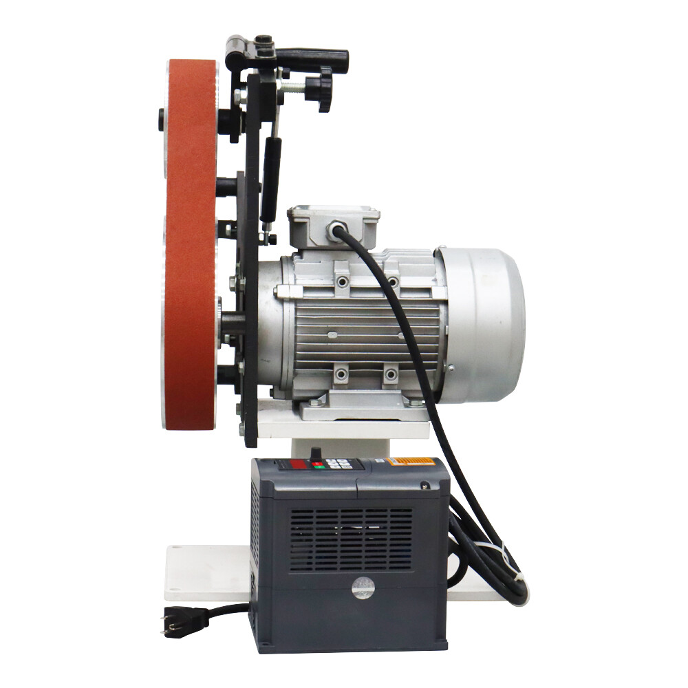 Frequency Conversion Industrial Sand-belt Machine 110V with 3 Configuration Sets