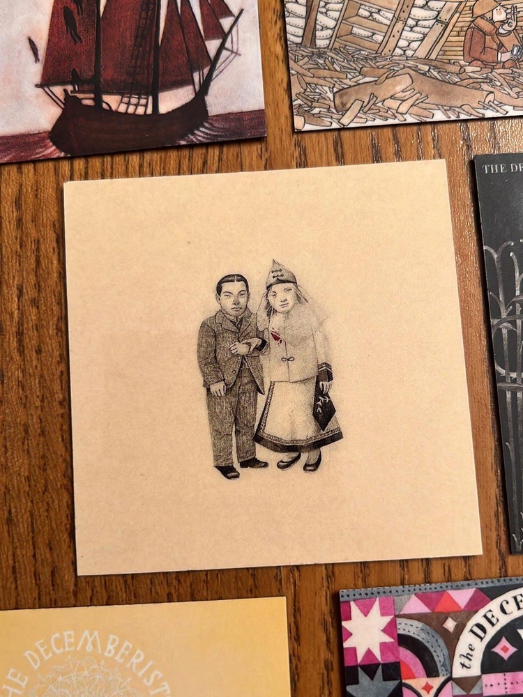 The Decemberists fridge magnets