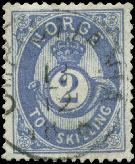 Norway  Scott #17 Used