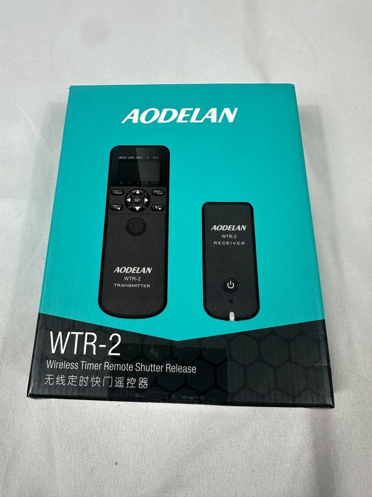AODELAN WTR-2 Wireless Remote Shutter Release for Cameras