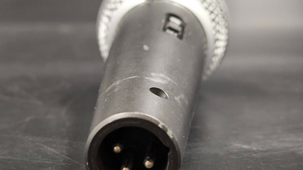 Stage Line DM-2500 Dynamic Microphone Used Working Grey