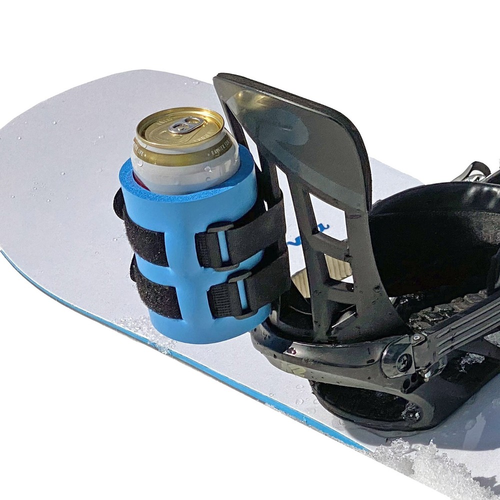 Snowboard & Ski Beer Can Holder - Beer Binding PRO (Black)