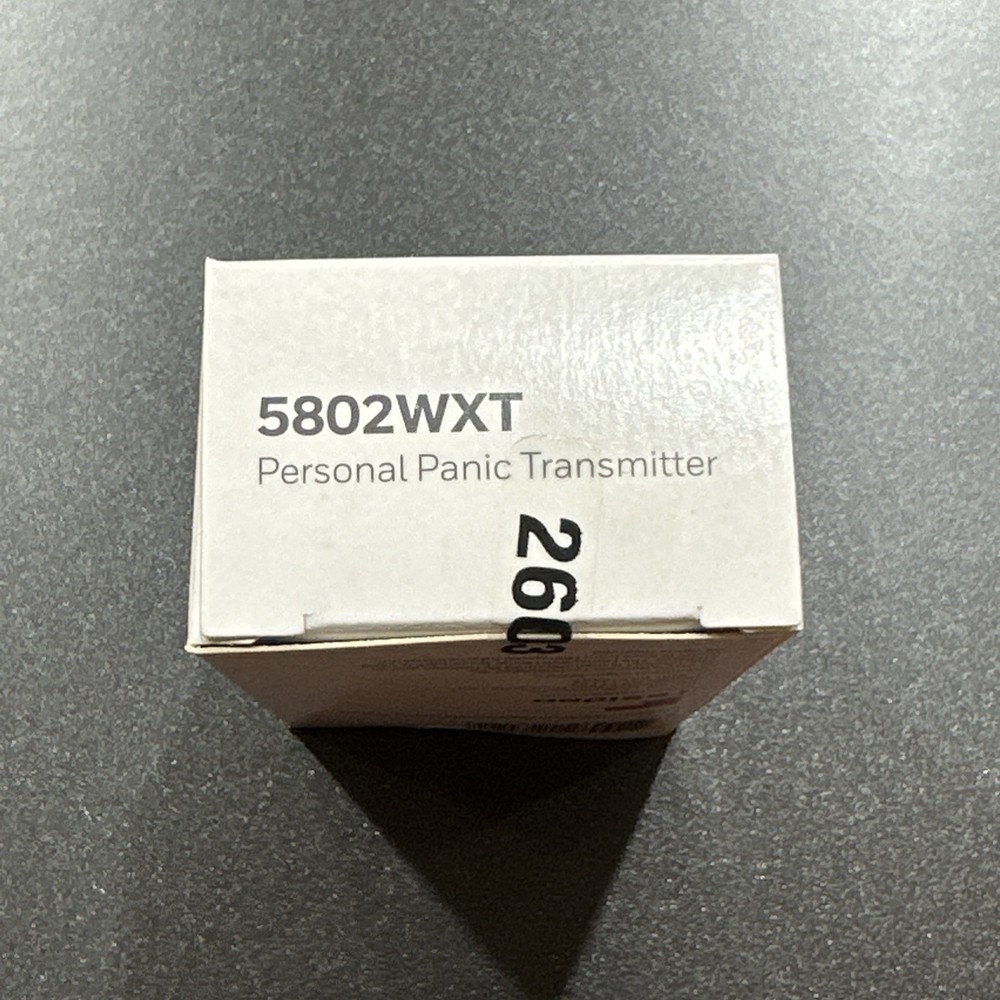 Honeywell 5802WXT Single-Button Wireless Personal Panic Transmitter - White