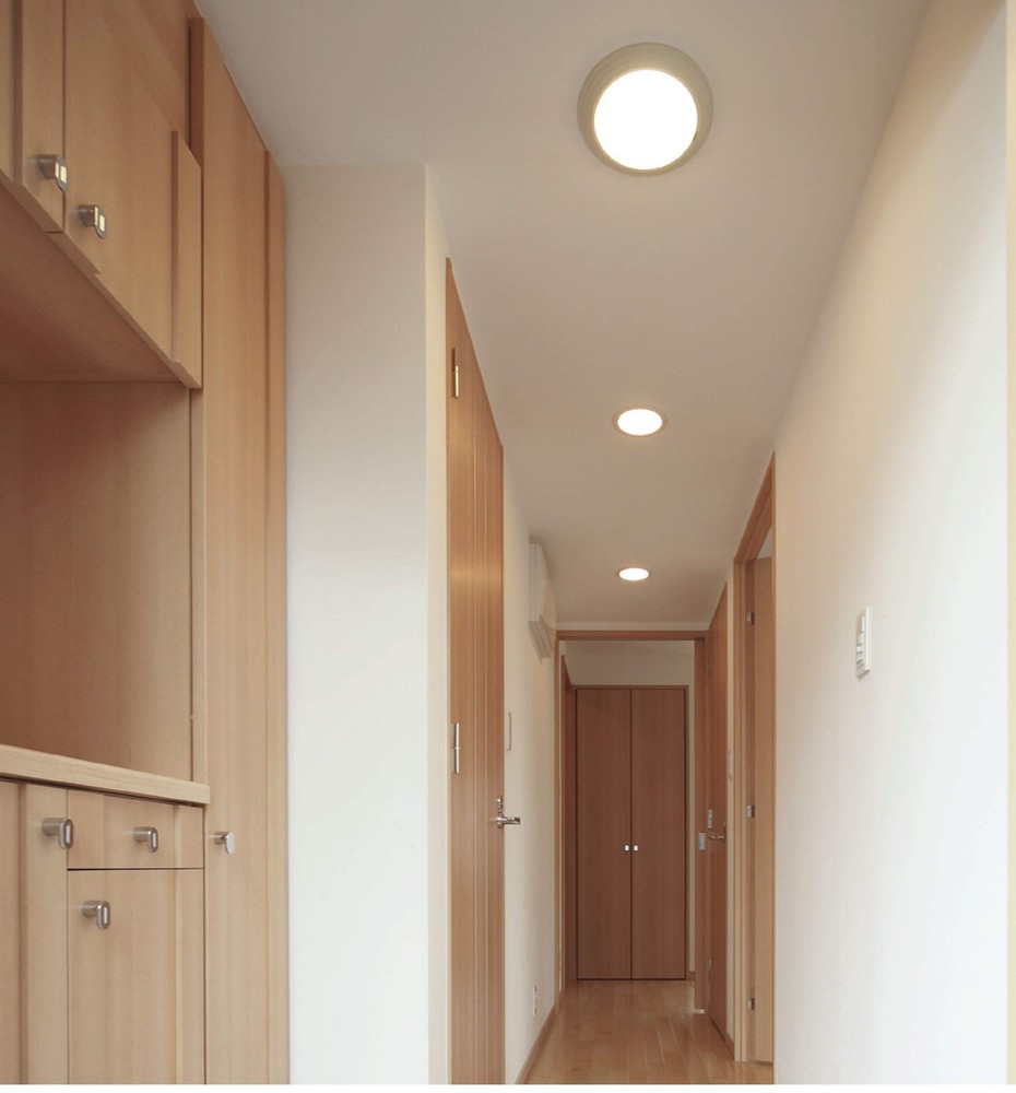 Topaz Lighting 4" LED Surface Mount Disk Light, 3000k (White Glow), White