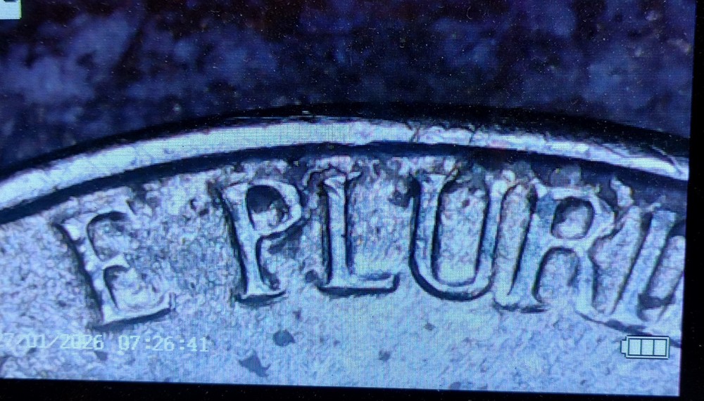 1962 Uncirculated Jefferson Nickel Multiple Errors/DD. No Initials.