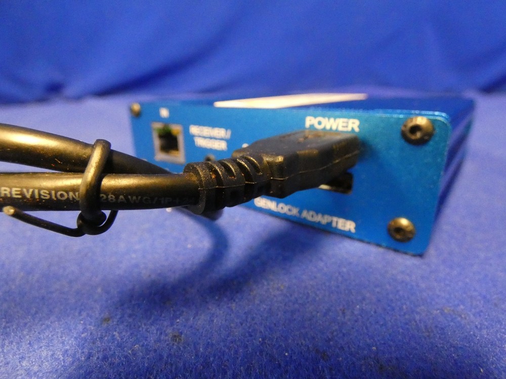 Edgertronic Genlock Adapter w/USB Cable