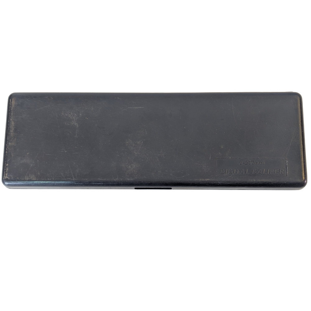 Avenger 0–200mm Digital Caliper w/ Case – Untested, As Is