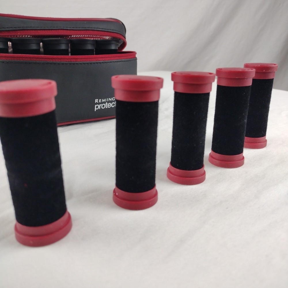 Remington Protect & Shine Self Locking Hot Rollers Curlers Travel