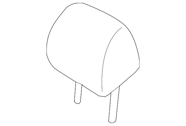 Genuine Mazda Headrest Center TK48-88-240-2A