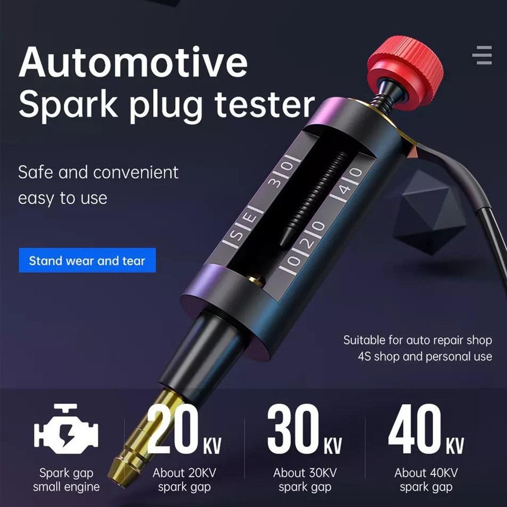 Car In-line Spark Tester Ignition Coil Engine Diagnostic Tool High Precision