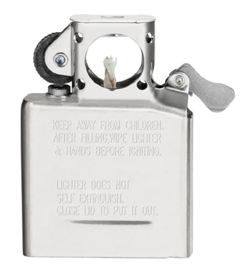 Zippo Stainless Steel Chrome Pipe Lighter Insert - 65846