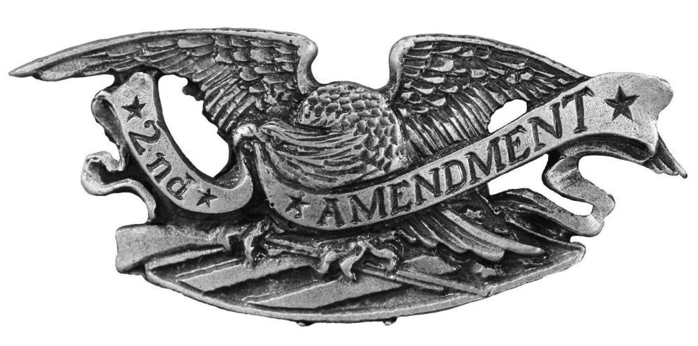 2ND AMENDMENT EAGLE JACKET VEST HAT 2A PIN