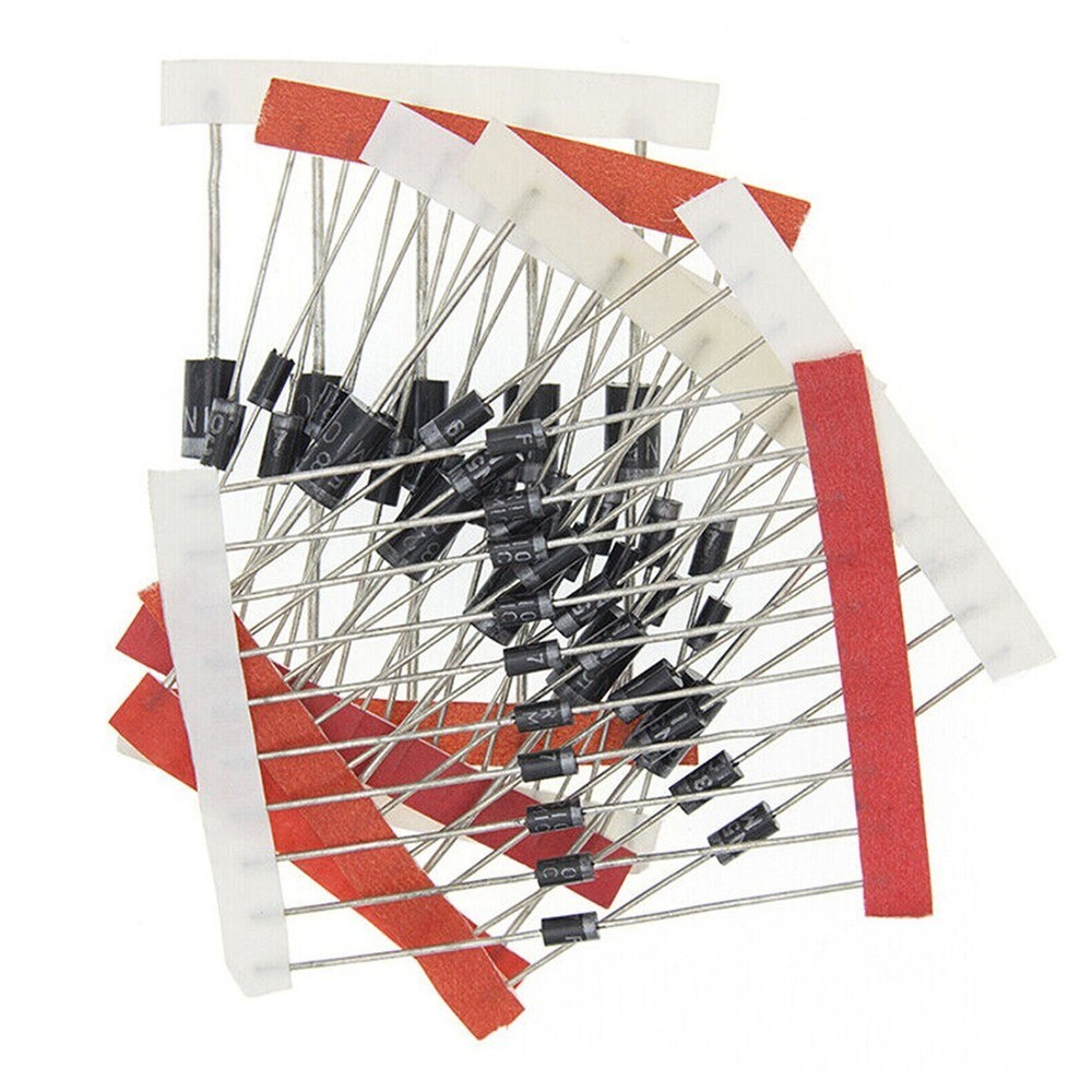 100Pcs Rectifier Diode Collection Reliable & Efficient For Different Uses