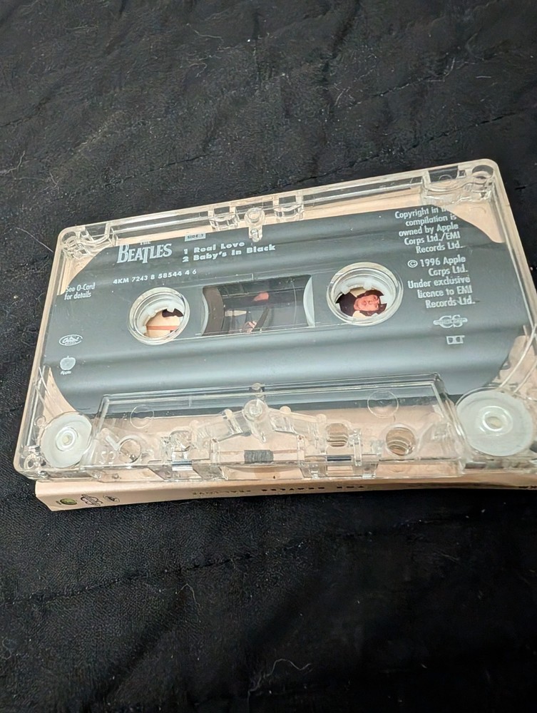 Beatles Real Love Cassingle Tape.