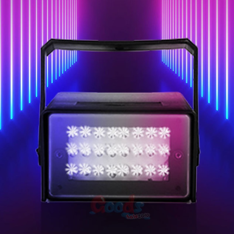 Mini Strobe LED Light Flash Speed Adjust Stage Club Disco Party Effect Lighting