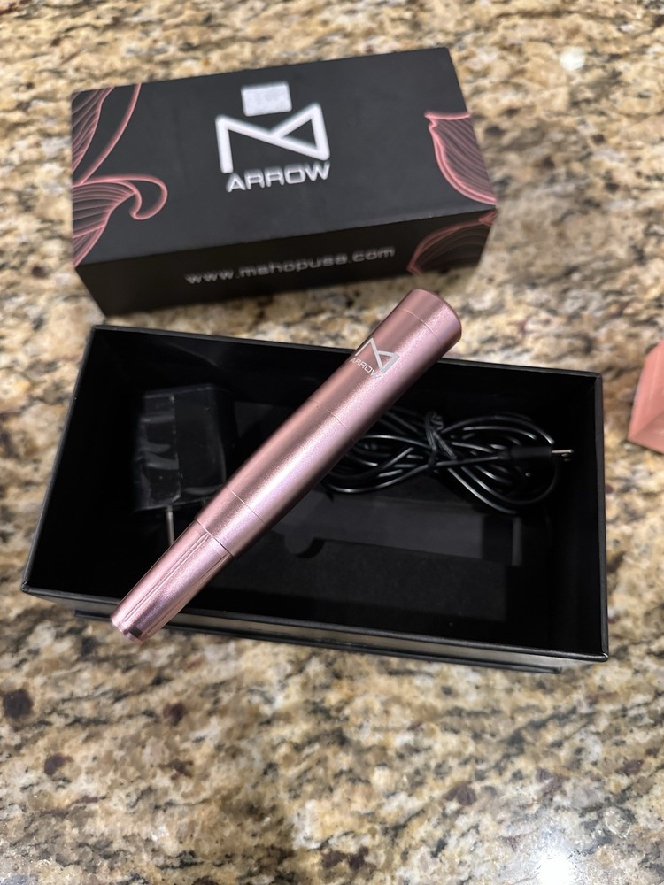 Arrow Wireless Permanent Makeup Machine By Mellie Microblading 1RL-0.35mm