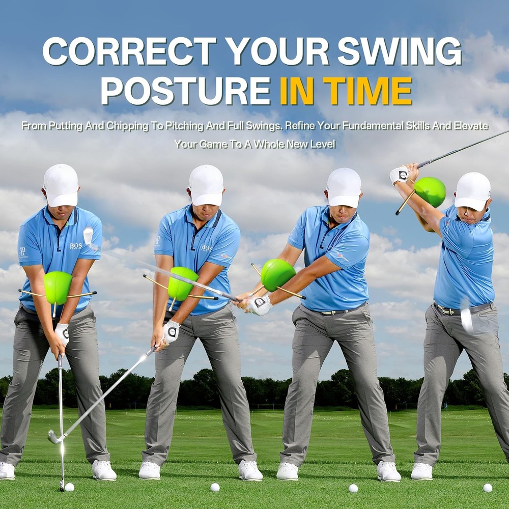 The Connector Golf Training Aid in Improving Hand Positioning, Golf Swing Tra...