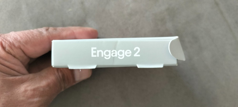 Loop Engage 2 Ear Plugs - Clear - Noise Reduction Rating 8. New/Open Box