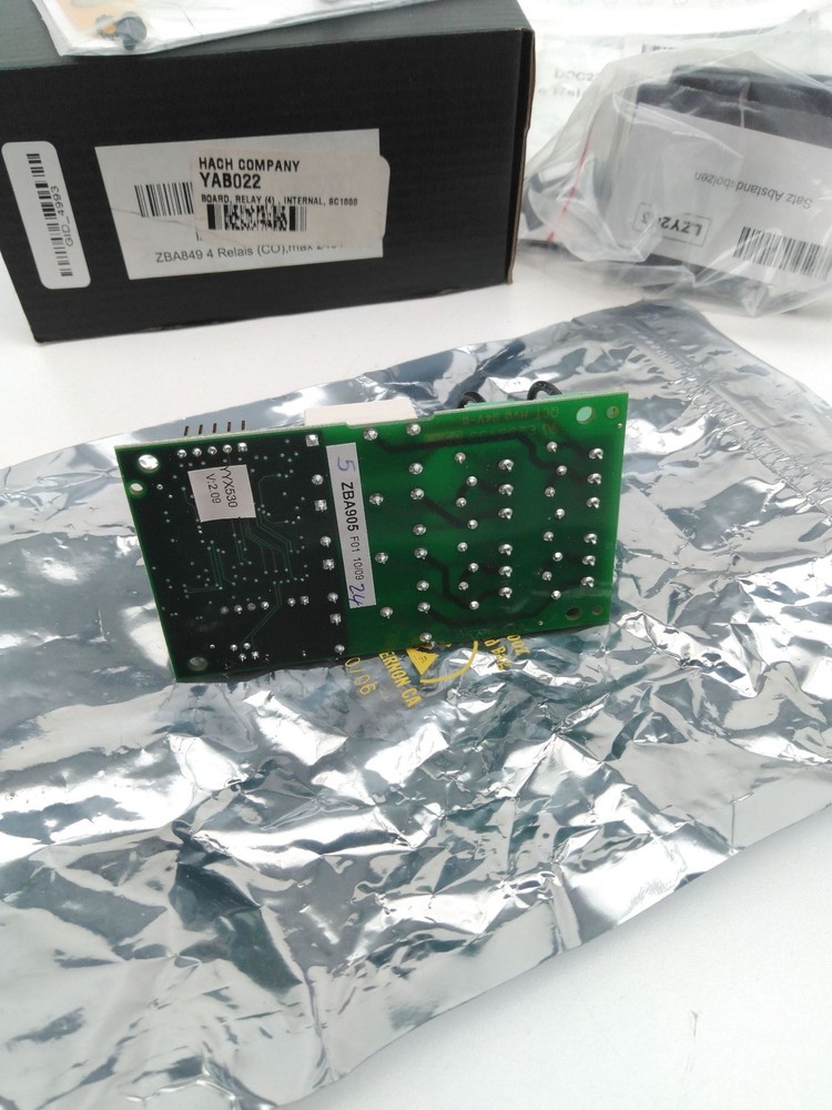 Hach YAB022 Internal Relay Board for SC1000 Controller Analyzers