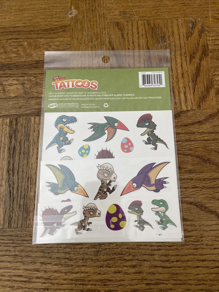 SAVVi Tattoos Dinosaur
