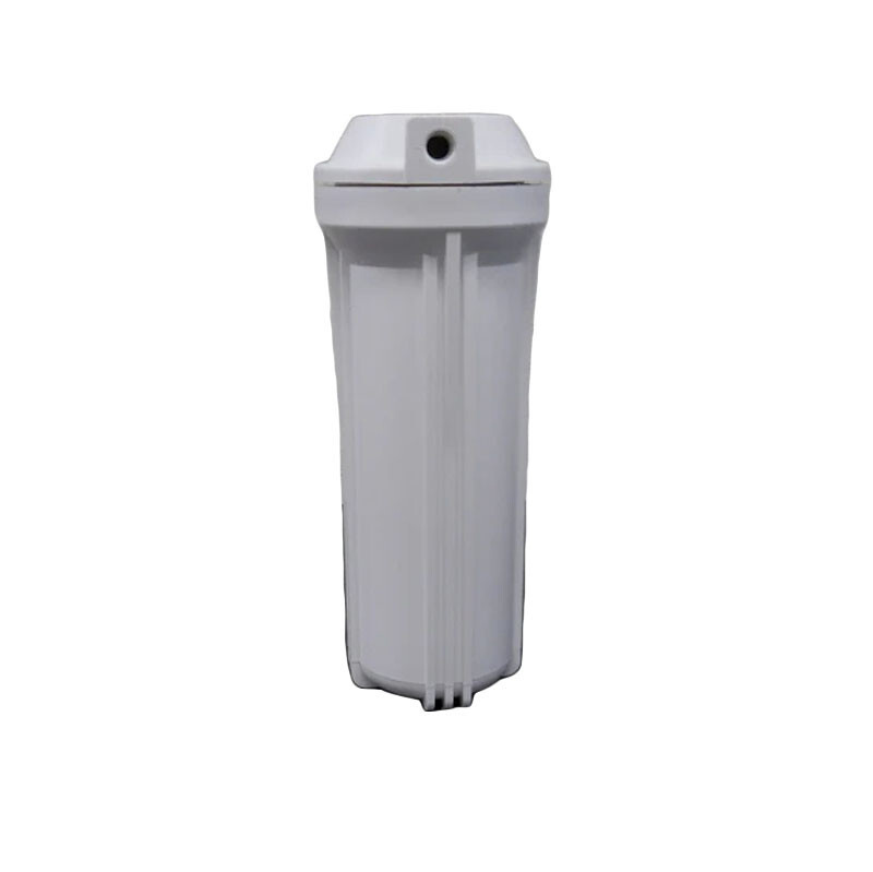 Water Filter Housing Standard 10" for Reverse Osmosis RO 1/4" port (White)