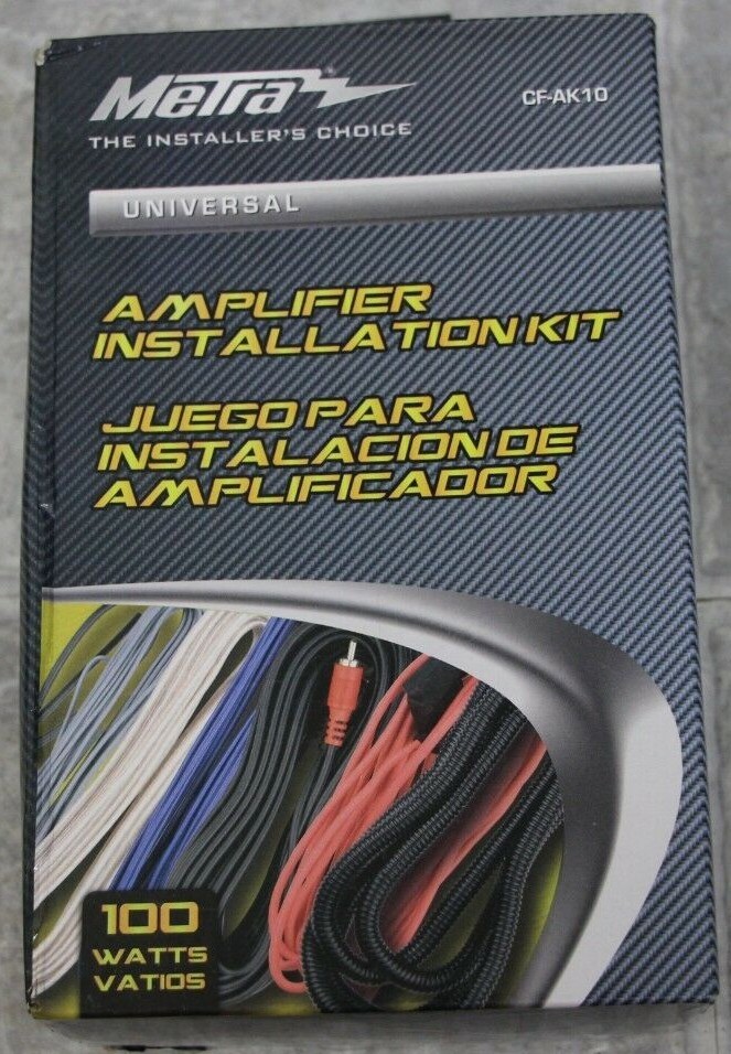 Metra Universal Amplifier Installation Kit 100 Watts CF-AK10