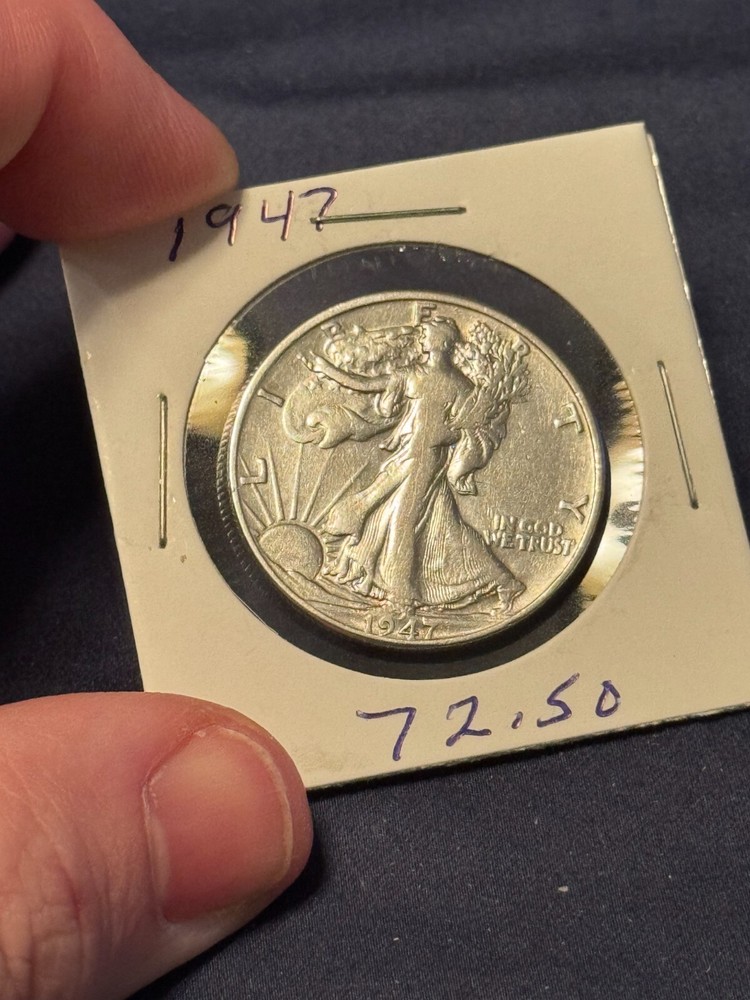1947 Walking Liberty Half Dollar