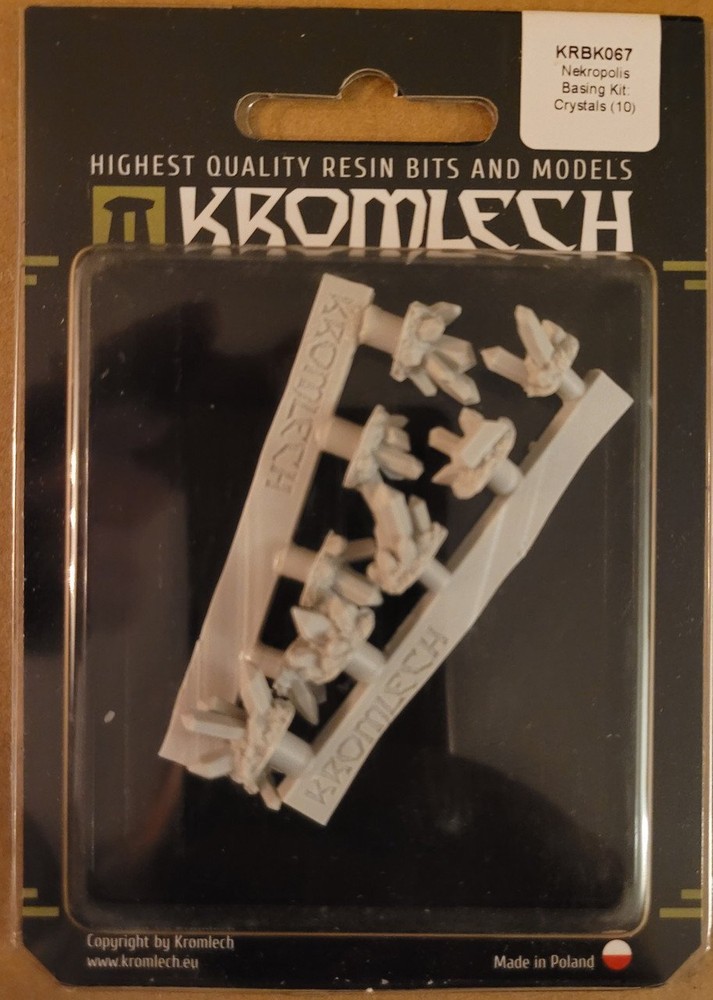 Kromlech Conversion Bitz Nekropolis Basing Kit Crystals (10) (*See Per Order Fla