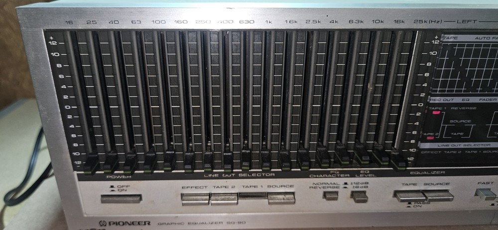 pioneer sg 90 graphic equalizer