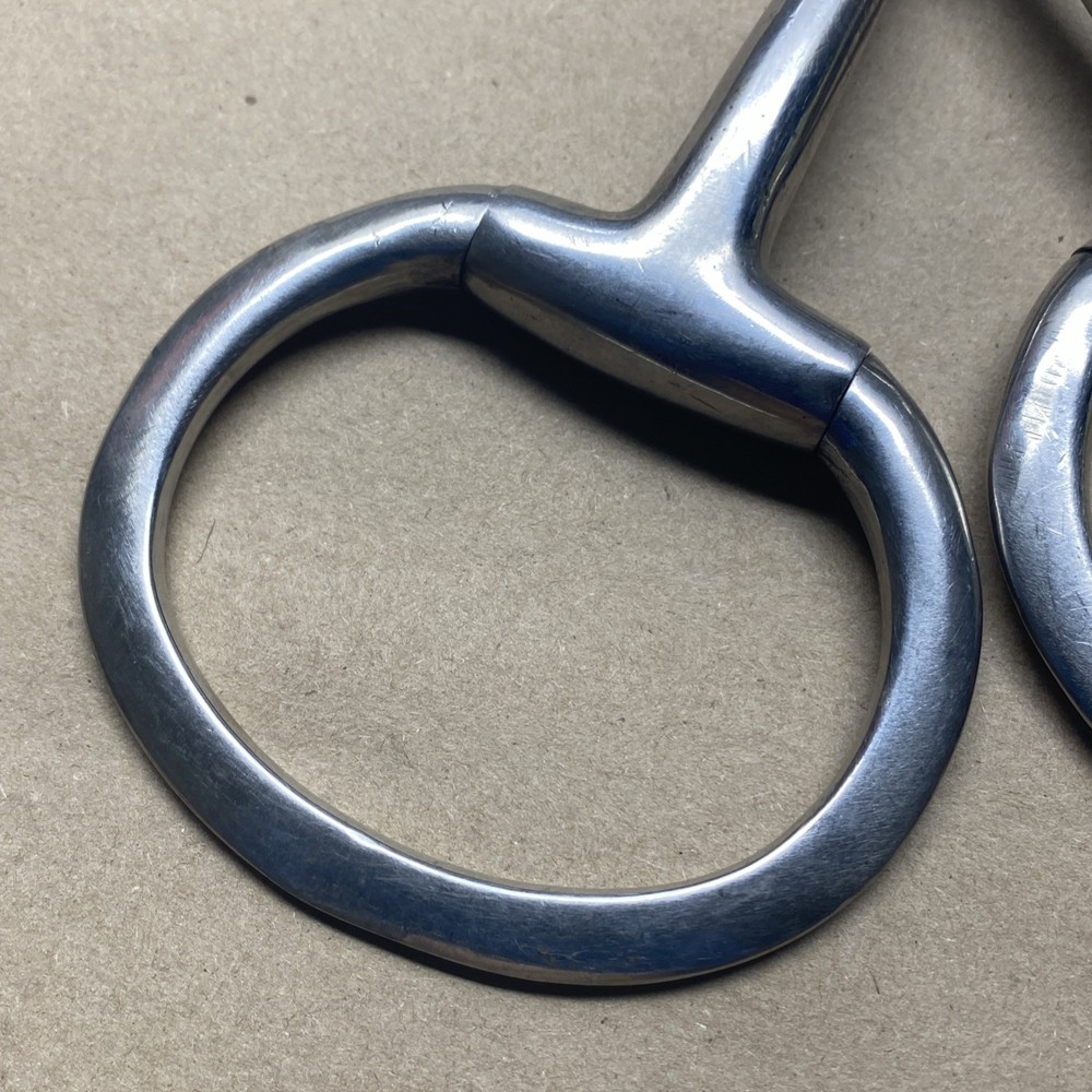 Toklat Stainless Steel Eggbutt 5" Horse Bit