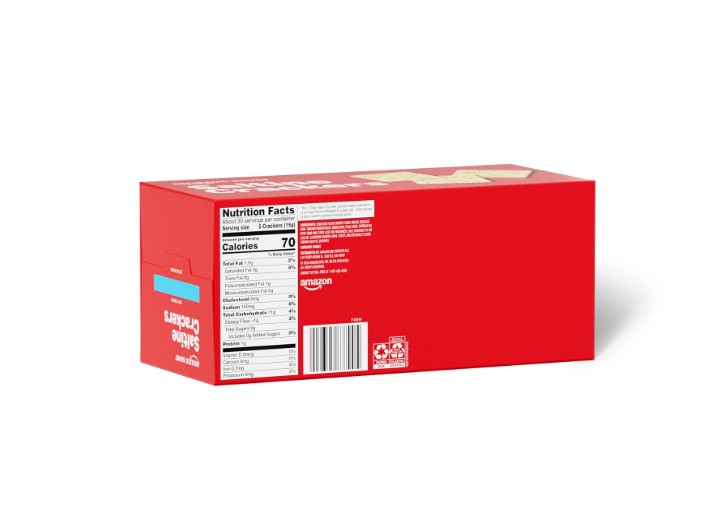 Amazon Saver, Saltine Crackers, 16 Oz