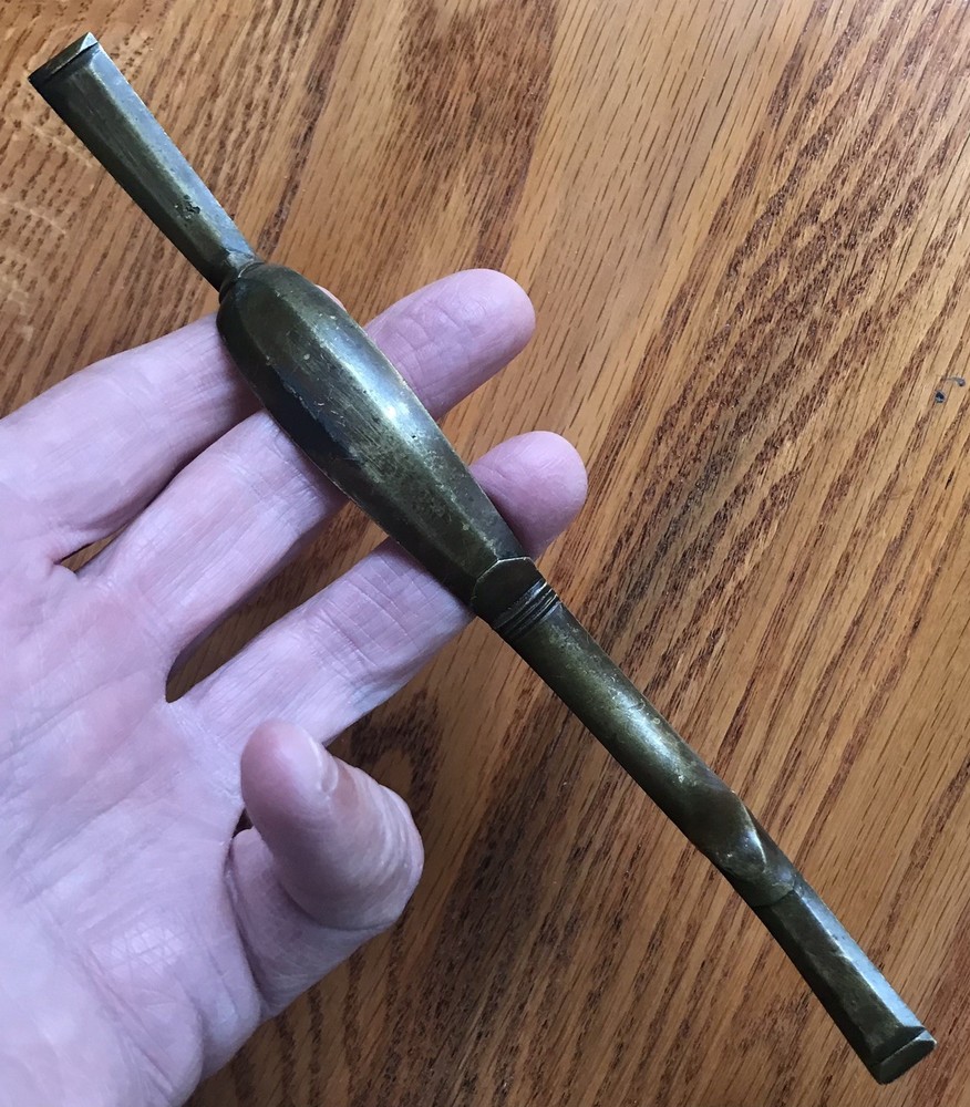Antique Firearm Brass Trigger Guard
