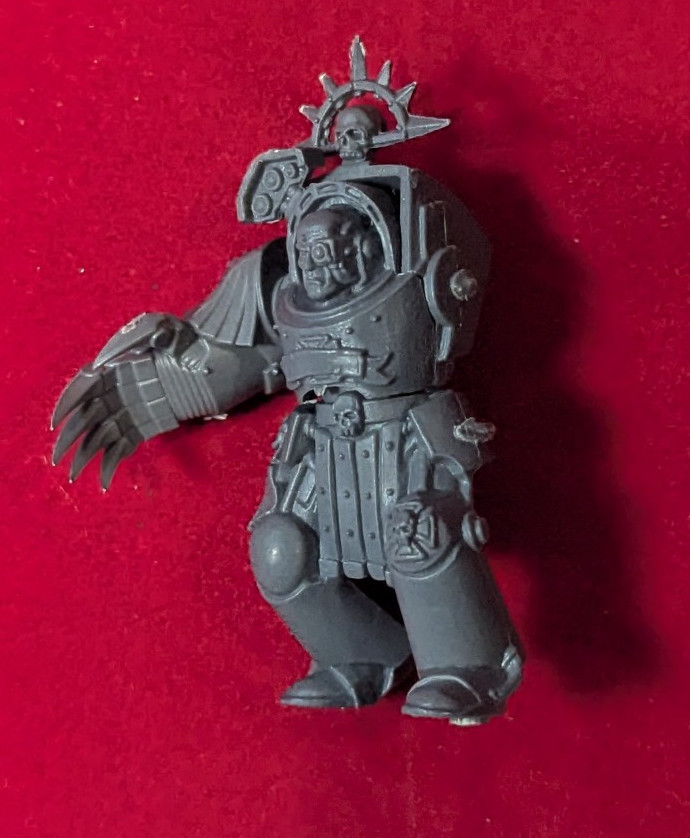 Space Marine Deathwing Terminator Sergeant torso | unpainted Warhammer 40,000