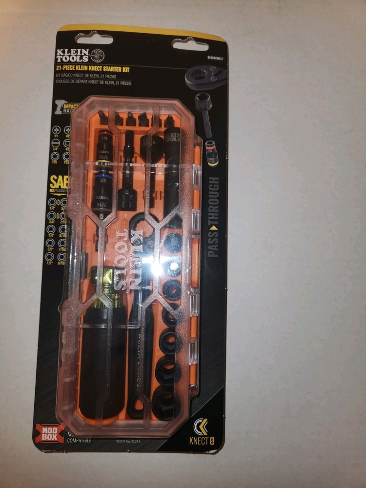 Klein Tools 21-Piece Klein Knect Starter Kit 65300KNECT