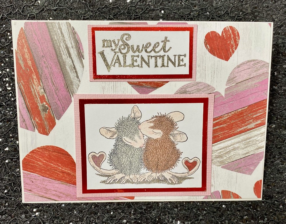 Handmade Happy Valentine’s Day Card