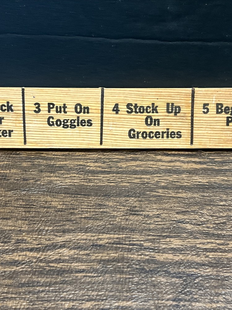 Volcanic Eruption Ash Layer Ruler: Survival Tool Disaster Preparation