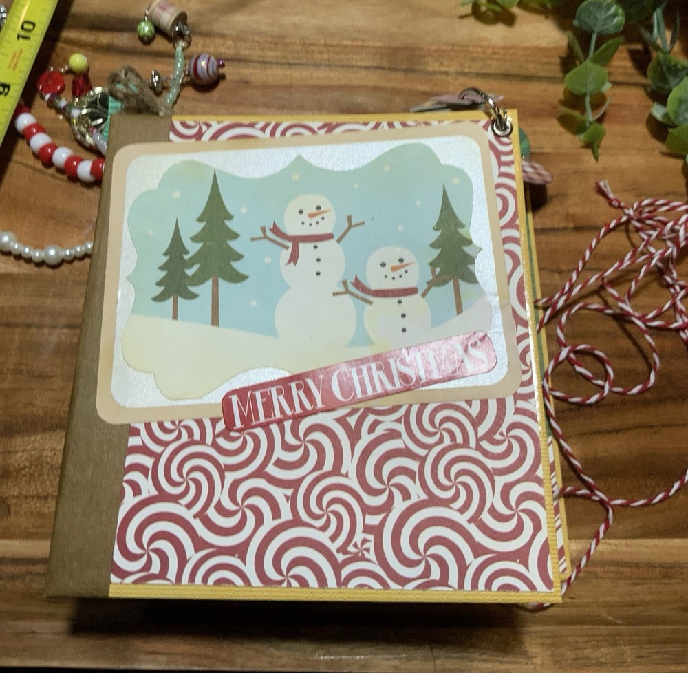 Christmas Handmade Junk Journal