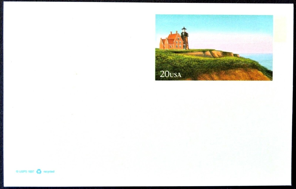 1999 US Sc. #UX306 postal card, 20 cent, mint, sharp corners, excellent shape